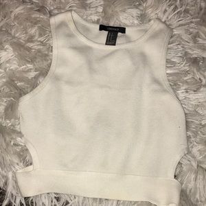 forever 21 white top